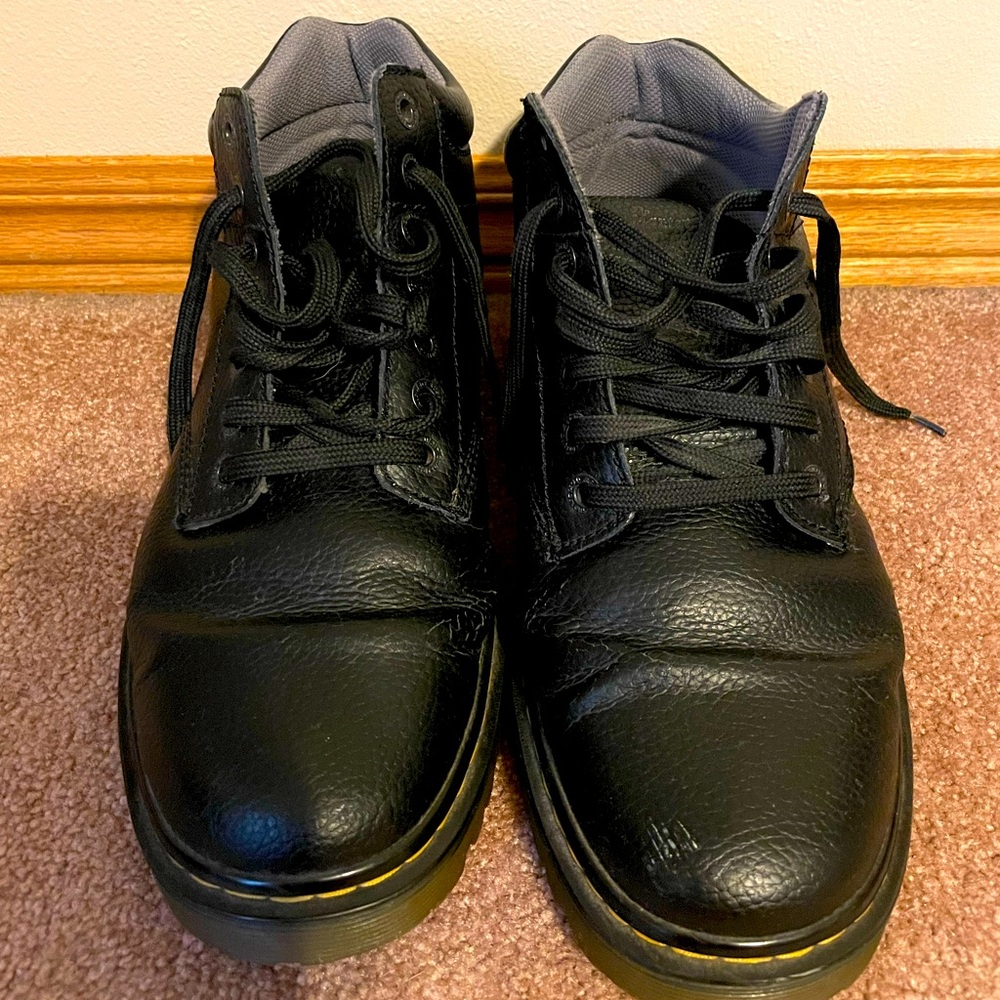 Men’s Doc Martens boots.